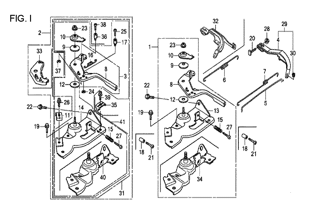 Fig-9 Diagram and Parts List for GX120T1 Type QXS2 Honda Engine