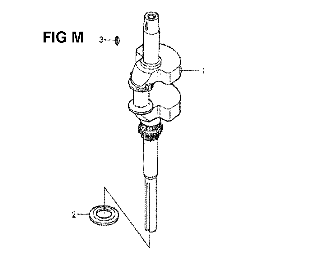 Fig-12 Diagram and Parts List for GXV530 Type UXE3 Honda Engine