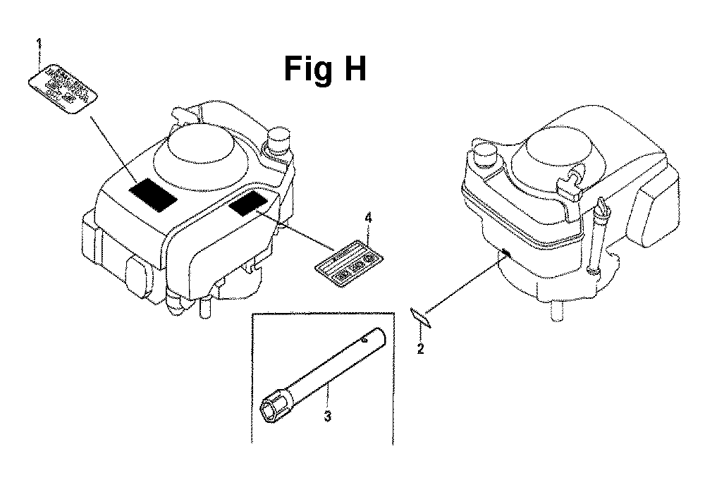 Fig-9 Diagram and Parts List for GXV160UA1 Type N1AH Honda Engine