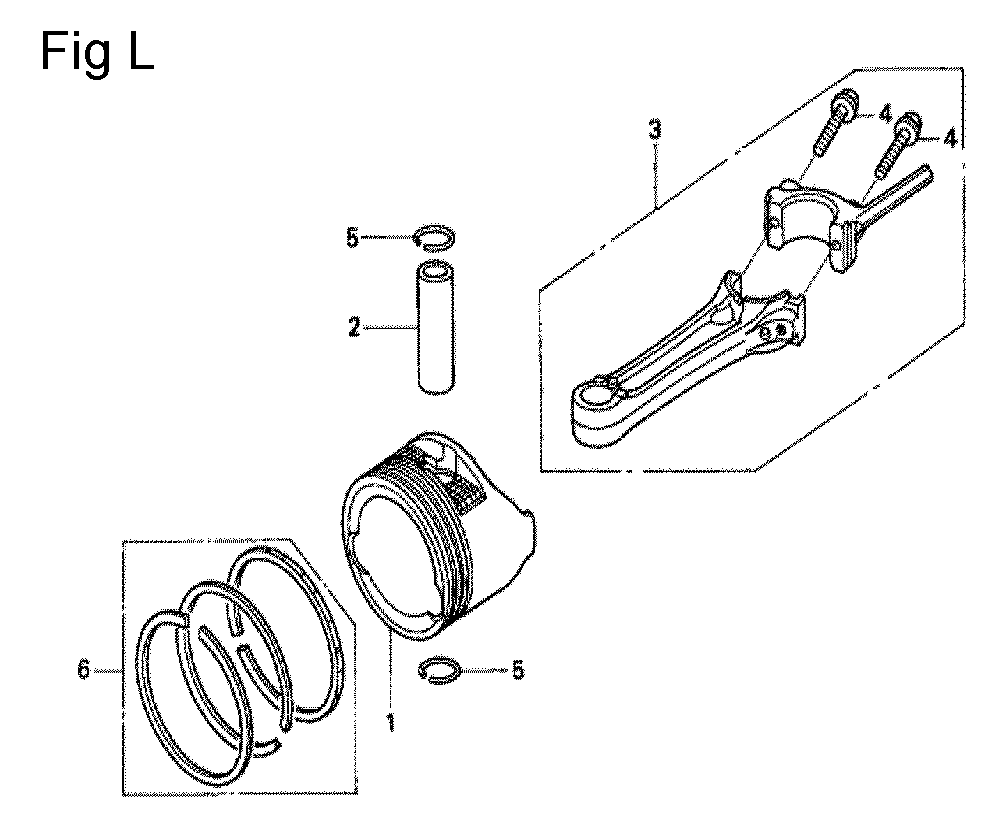 Fig-12 Diagram and Parts List for GCV160A Type N7A1 Honda Engine