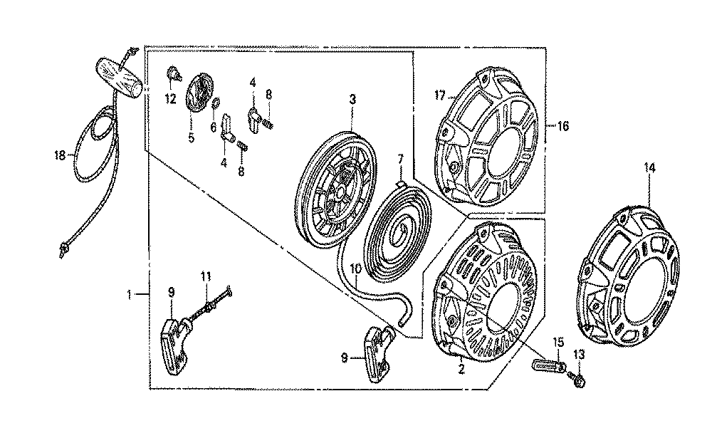 Fig-0 Diagram and Parts List for GX160K1 (SWG4)(20-8669999) Honda Engine