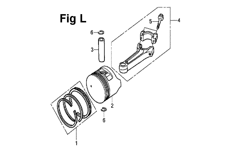 Fig-9 Diagram and Parts List for GXV160UH2 Type A1S Honda Engine