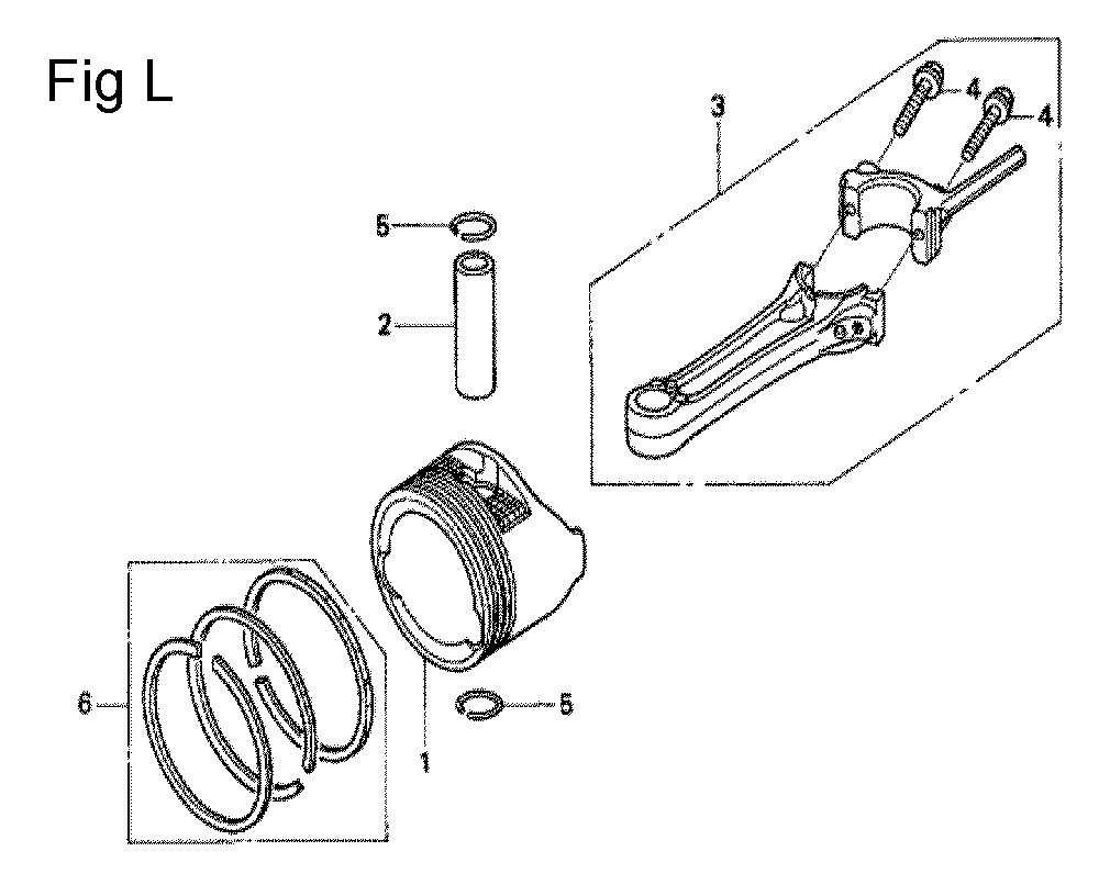 Fig-12 Diagram and Parts List for GCV160A Type A2A Honda Engine