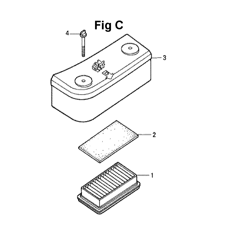 Fig-11 Diagram and Parts List for GXV140 Type MAC Honda Engine