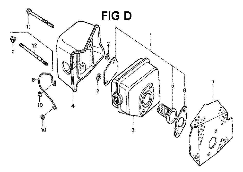 Fig-8 Diagram and Parts List for GXV120 Type A21 Honda Engine