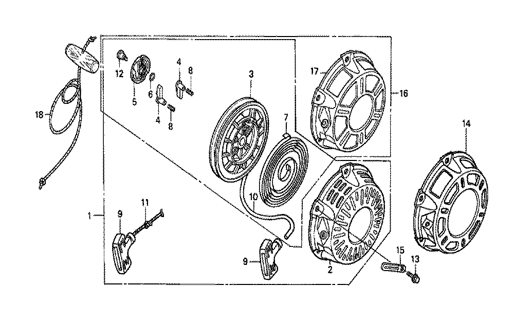 Fig-0 Diagram and Parts List for GX160K1 (VX4)(20-8669999) Honda Engine
