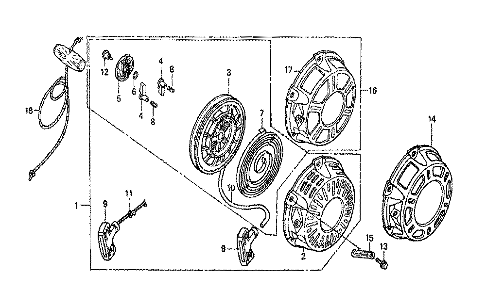 Fig-0 Diagram and Parts List for GX160K1 (QA2)(20-8669999) Honda Engine