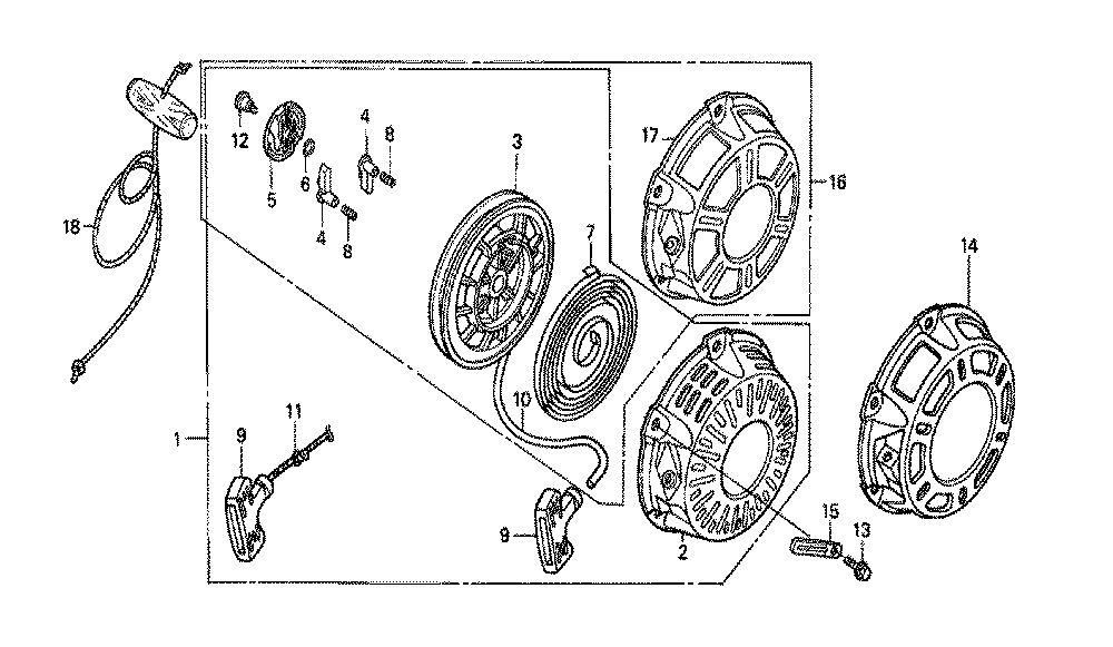 Fig-0 Diagram and Parts List for GX160K1 (QHQ4)(20-8669999) Honda Engine