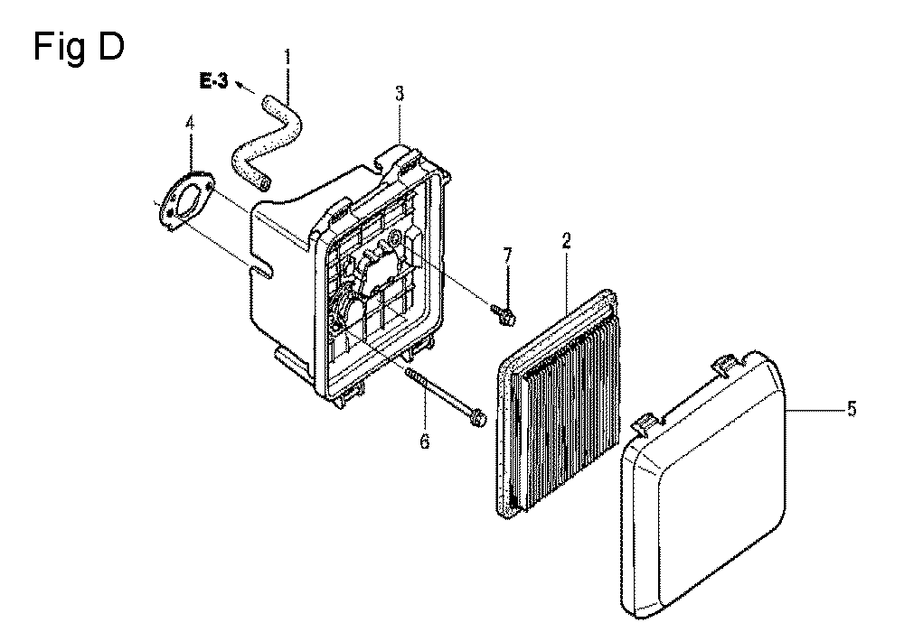 Fig-4 Diagram and Parts List for GCV160LA Type S1M Honda Engine