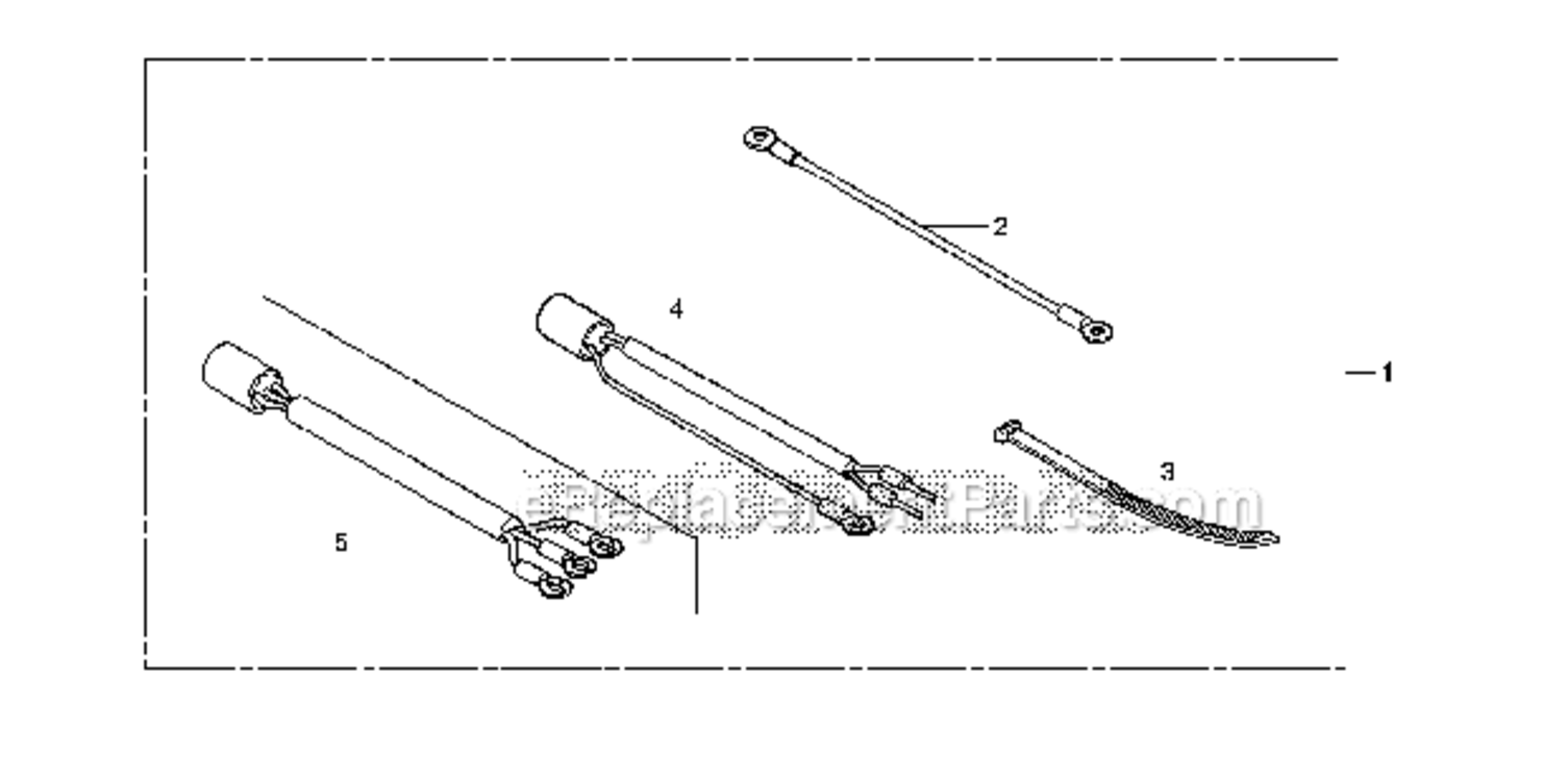 Filter Kit Diagram and Parts List for EU1000I A2 Honda Generator