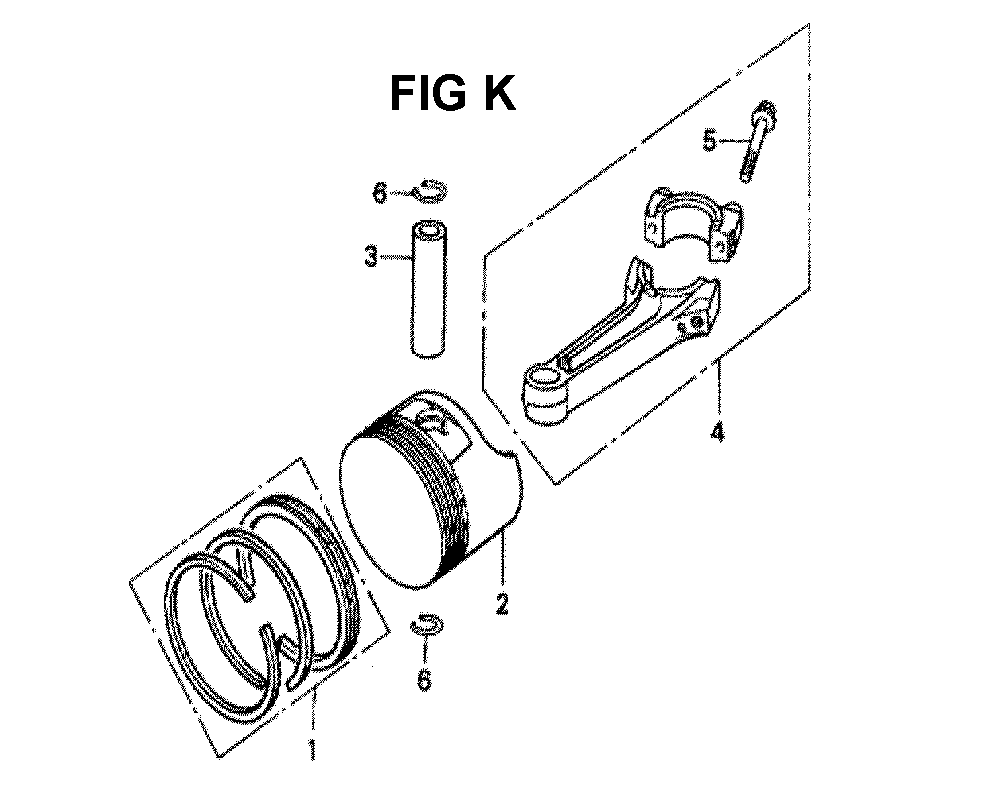 Fig-13 Diagram and Parts List for GXV140 Type N1SA Honda Engine
