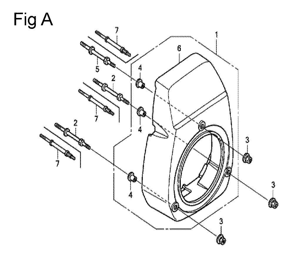 Fig-1 Diagram and Parts List for GC160 Type QHU1 Honda Engine