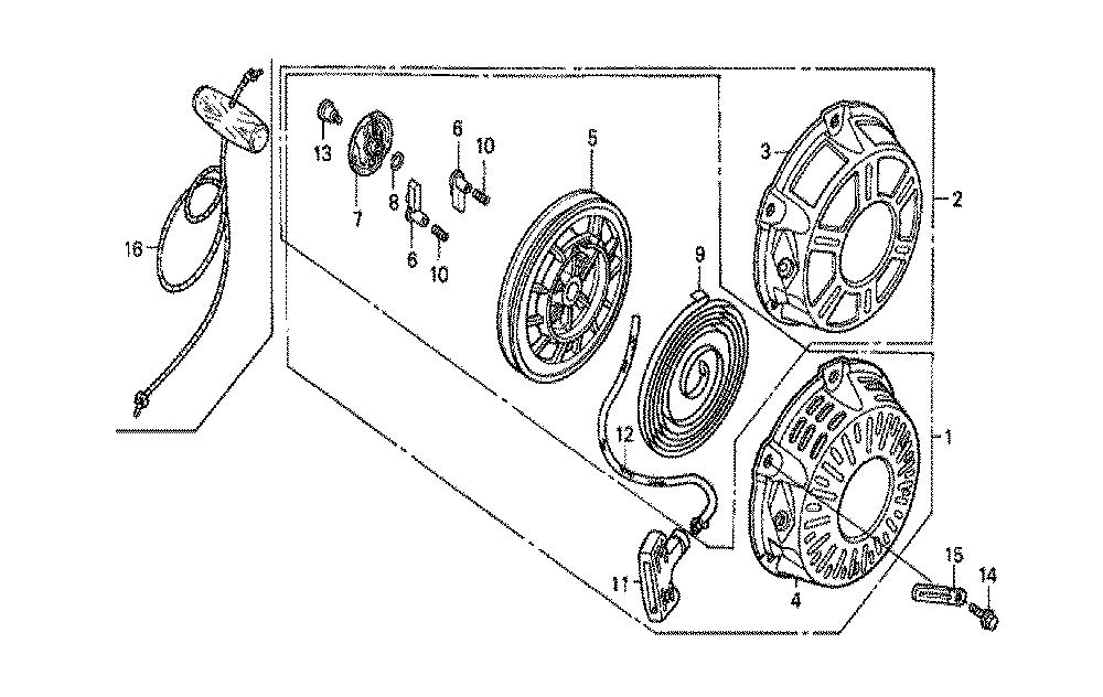Fig-0 Diagram and Parts List for GX160K1 (VHH4)(86-9099999) Honda Engine