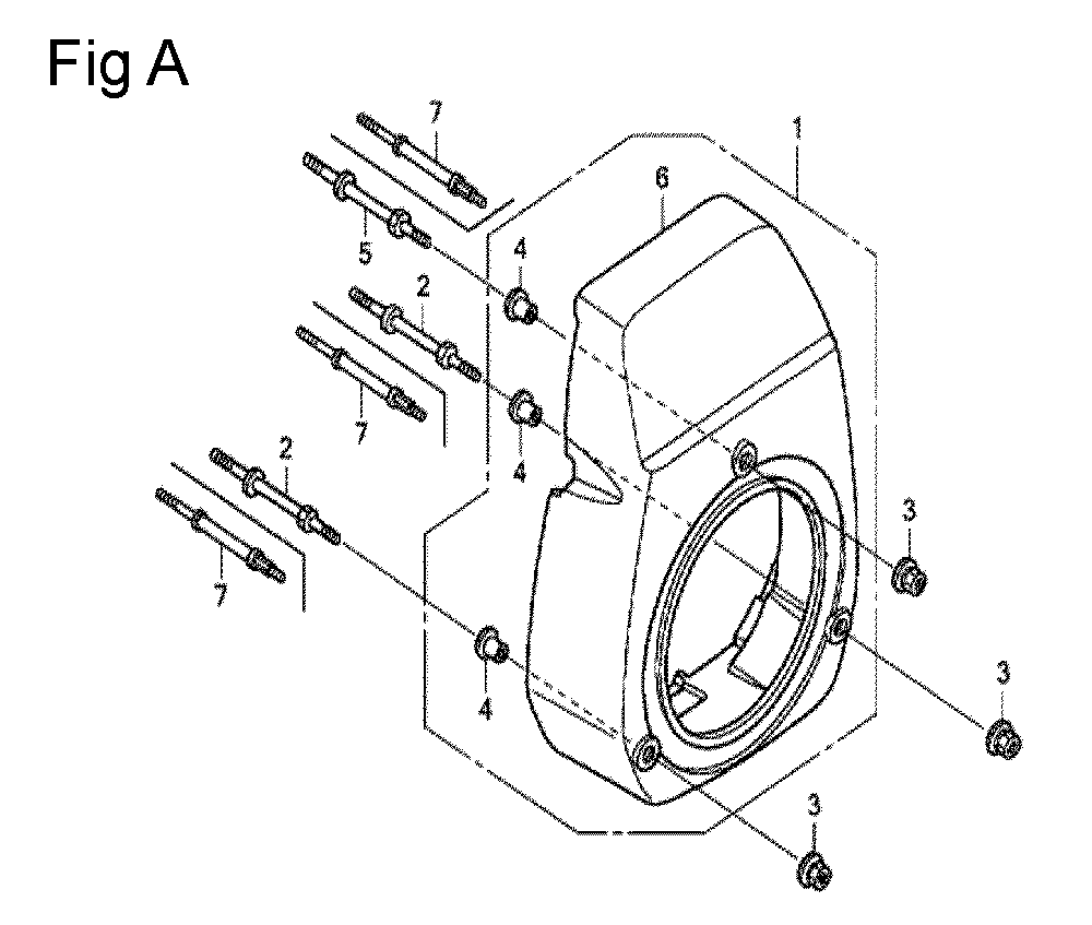 Fig-1 Diagram and Parts List for GC135 Type SHE5 Honda Engine