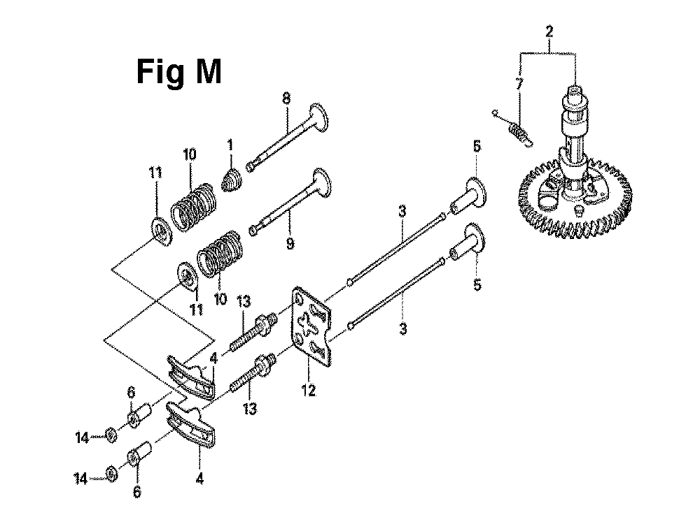 Fig-4 Diagram and Parts List for GXV160UH2 Type N1AH Honda Engine