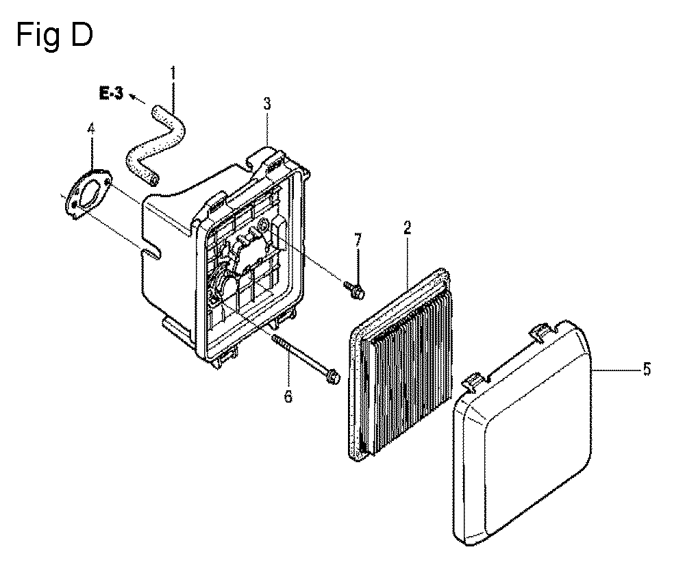 Fig-4 Diagram and Parts List for GCV160LE Type A4A9 Honda Engine