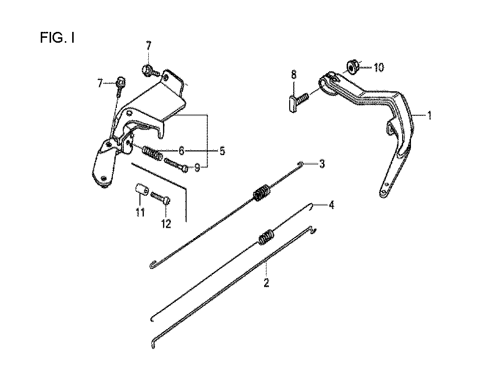 Fig-9 Diagram and Parts List for GX120T1 Type VPM4 Honda Engine