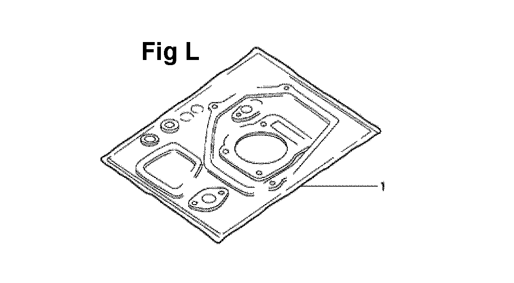 Fig-6 Diagram and Parts List for GXV160K1 Type N12 Honda Engine