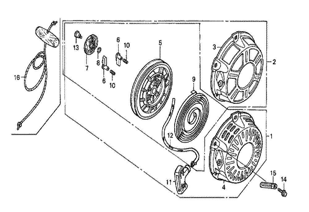 Fig-0 Diagram and Parts List for GX160K1 LJ-Seri-86-9099999 Honda Engine