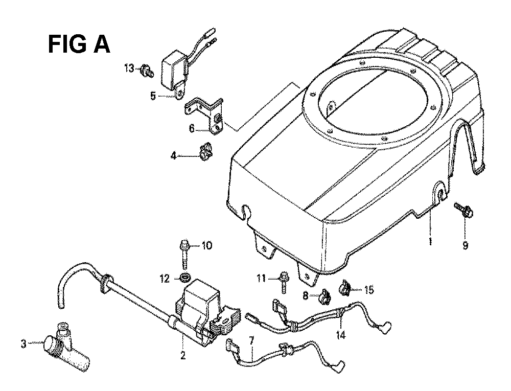 Fig-6 Diagram and Parts List for GXV160 Type SF Honda Engine