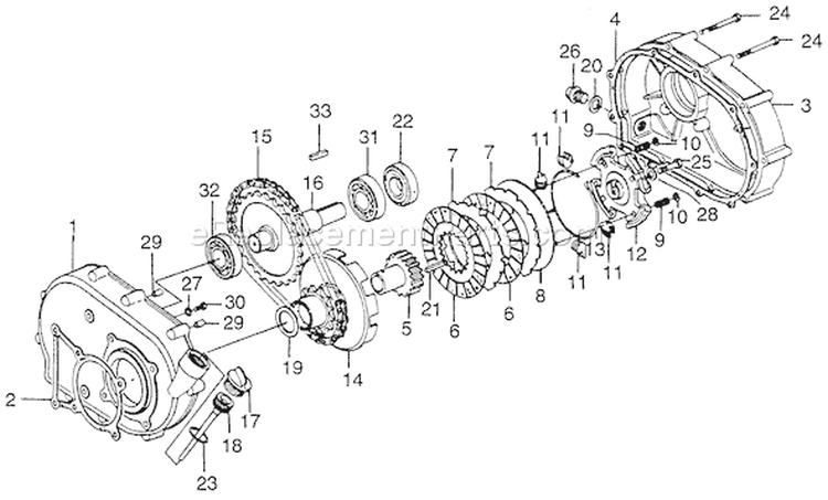 Page A Diagram and Parts List for G65K2 Type RD1 - VIN# G65-3000034-3102930 Honda Engine