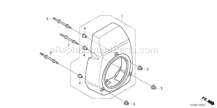 Page G Diagram and Parts List for GC190A Type MHA2 - VIN# GCAAA-1000001-1496156 Honda Engine