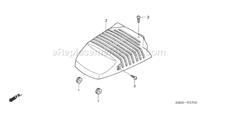 Page Q Diagram and Parts List for GCV160A Type RTL1 - VIN# GJAEA-1000001 Honda Engine