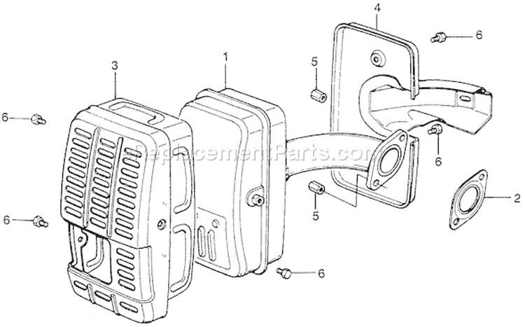 Page M Diagram and Parts List for G65K2 Type RD1 - VIN# G65-3000034-3102930 Honda Engine