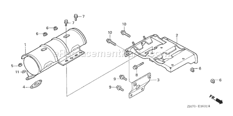 Page N Diagram and Parts List for GX120K1 Type AR - VIN# GC01-2000001-4299999 Honda Engine