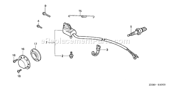 Page J Diagram and Parts List for GX160K1 Type VEN2 - VIN# GC02-8670001-9099999 Honda Engine