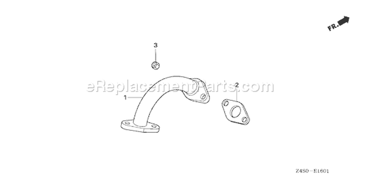 Page I Diagram and Parts List for GX200U Type VS17 - VIN# GCAJK-1000001 Honda Engine
