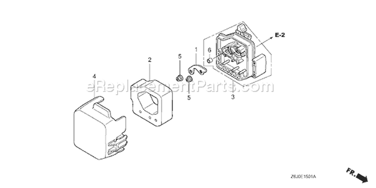 Page A Diagram and Parts List for GX25NT Type T3 - VIN# GCART-1000001 Honda Engine