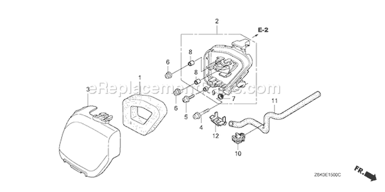 Page A Diagram and Parts List for GX35NT Type T3 - VIN# GCAST-1000001 Honda Engine