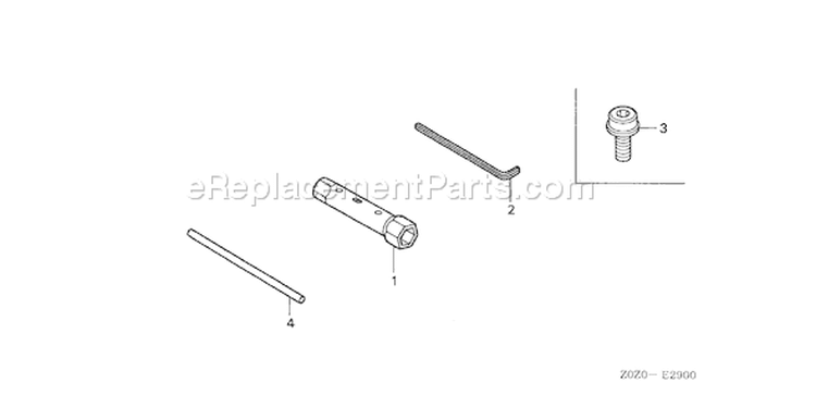 Page L Diagram and Parts List for GX35 Type SAT - VIN# GCACM-1000001-1099999 Honda Engine