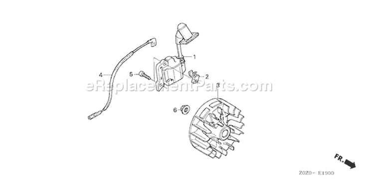 Page G Diagram and Parts List for GX35 Type SAT - VIN# GCACM-1000001-1099999 Honda Engine