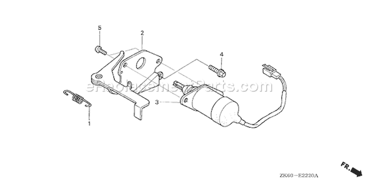 Page B Diagram and Parts List for GX390K1 Type VXG - VIN# GCAA-3400001-9999999 Honda Engine