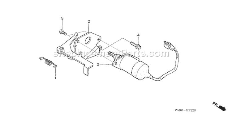 Page B Diagram and Parts List for GX390U1 Type VD2 - VIN# GCANK-1000001 Honda Engine