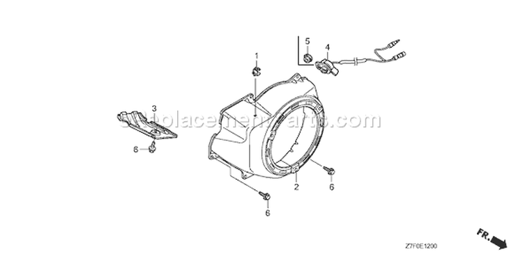 Page I Diagram and Parts List for GX390UH1 Type QAA2 - VIN# GCAHH-0000001 Honda Engine