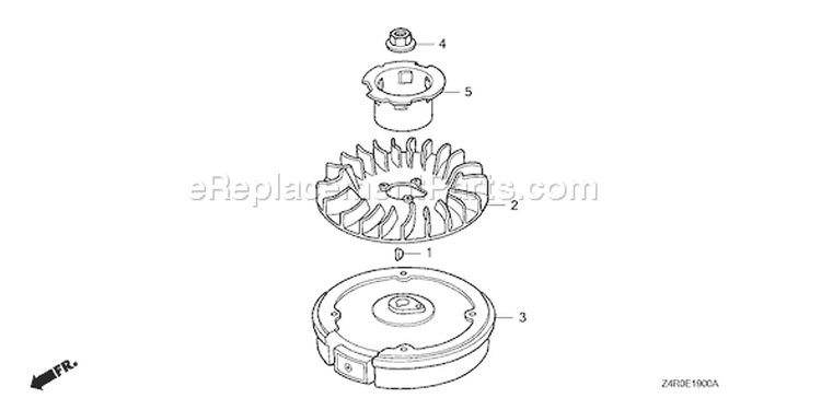 Page I Diagram and Parts List for GXV160UA1 Type T1AH - VIN# GJAHA-1000001 Honda Engine