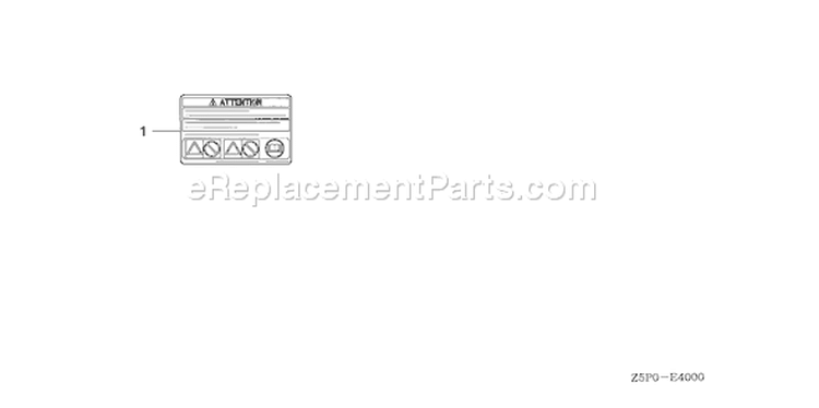 Page O Diagram and Parts List for GXV340UA2 Type DA23 - VIN# GJAMA-1000001-9999999 Honda Engine