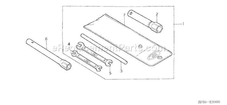 Page R Diagram and Parts List for GXV390 Type DAET - VIN# GJAA-1000001-2063521 Honda Engine