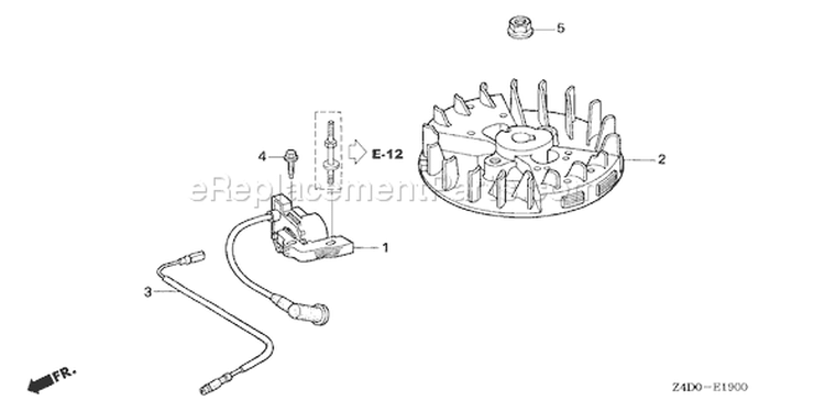 Page I Diagram and Parts List for GXV50U Type SAR - VIN# GJAAK-1000001 Honda Engine