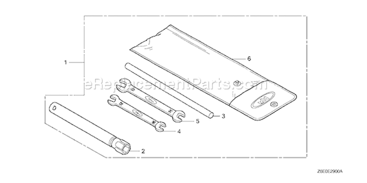 Page R Diagram and Parts List for GXV620R1 Type TAE2 - VIN# GJAGK-1000001 Honda Engine