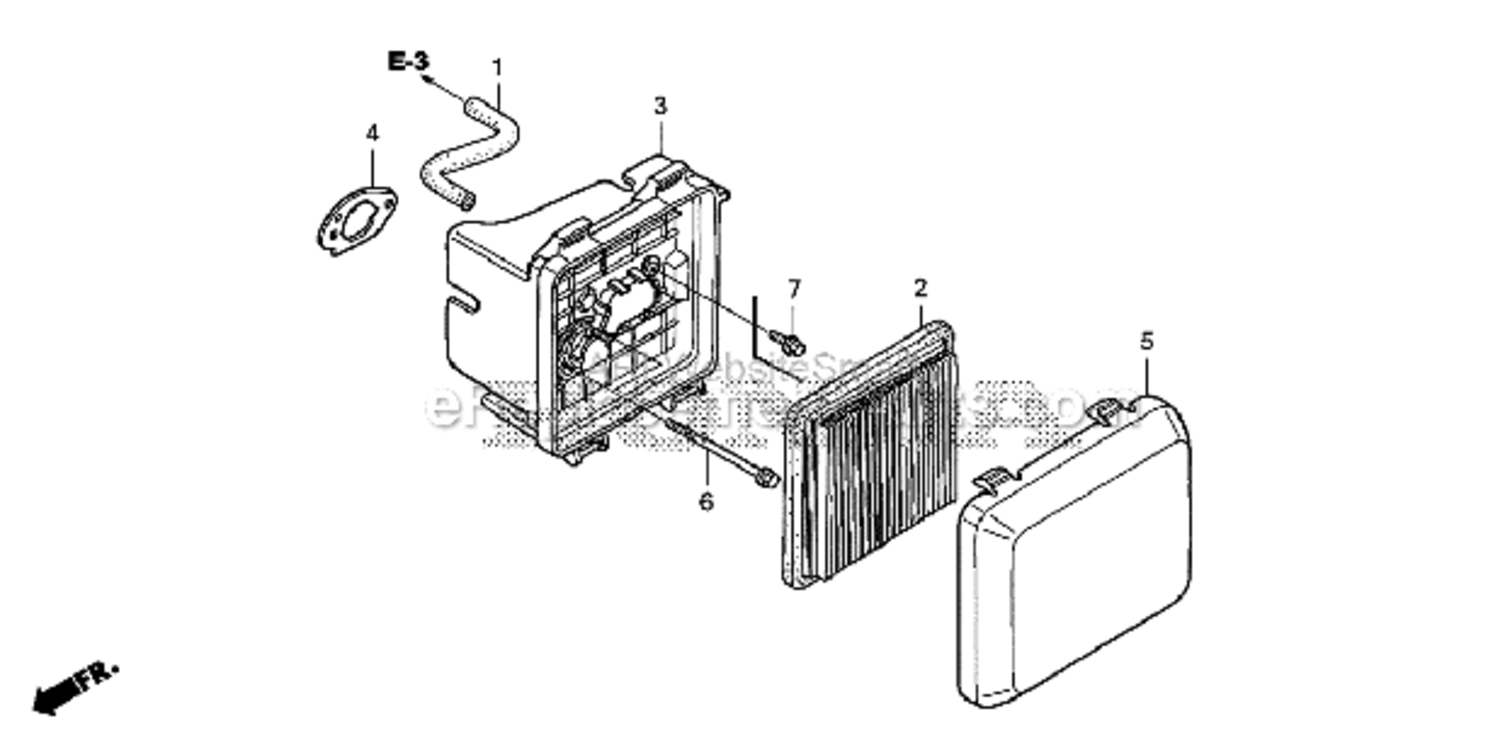 Page A Diagram and Parts List for HRX217 TDAVin#MAGA-1000001TOMAGA-1299999 Honda Lawn Mower