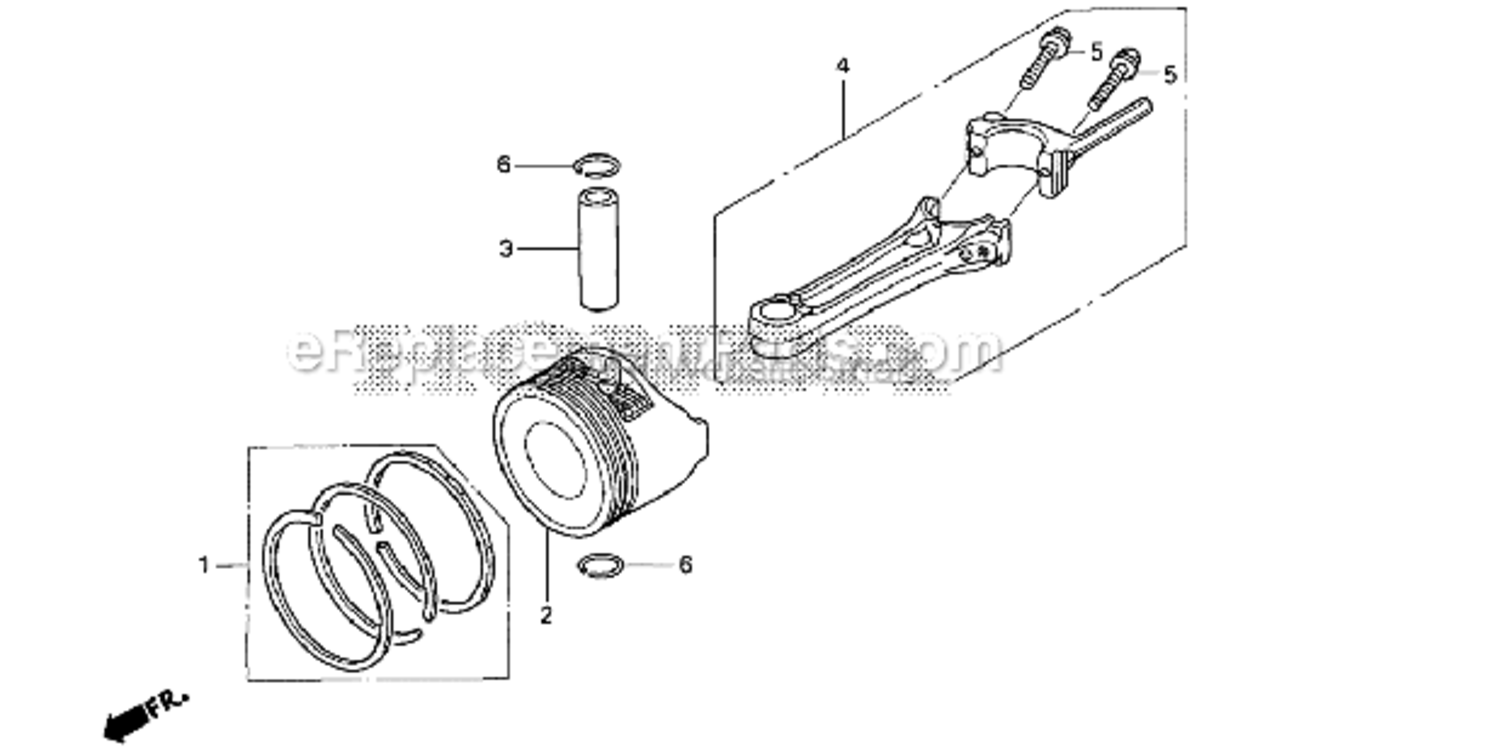 Page P Diagram and Parts List for HRX217 TDAVin#MAGA-1000001TOMAGA-1299999 Honda Lawn Mower