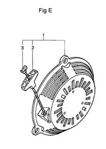 Fig-5 Diagram and Parts List for GC160A Type VHA Honda Engine