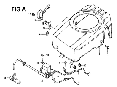 Fig-7 Diagram and Parts List for GXV160 Type SFCA Honda Engine
