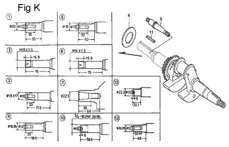 Fig-11 Diagram and Parts List for GC160A Type QHEC Honda Engine