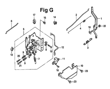Fig-1 Diagram and Parts List for GXV160UA1 Type N12 Honda Engine
