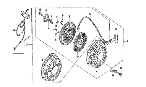 Fig-0 Diagram and Parts List for GX160K1 Type VED3 Honda Engine